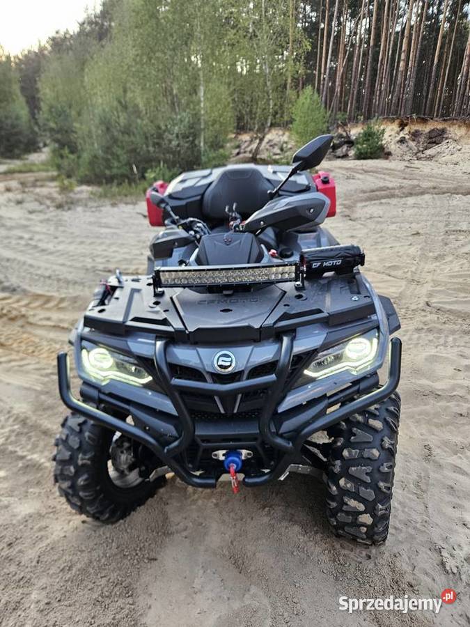 Cfmoto 850xc Grey edition dopasiony zamiana Dębe Wielkie