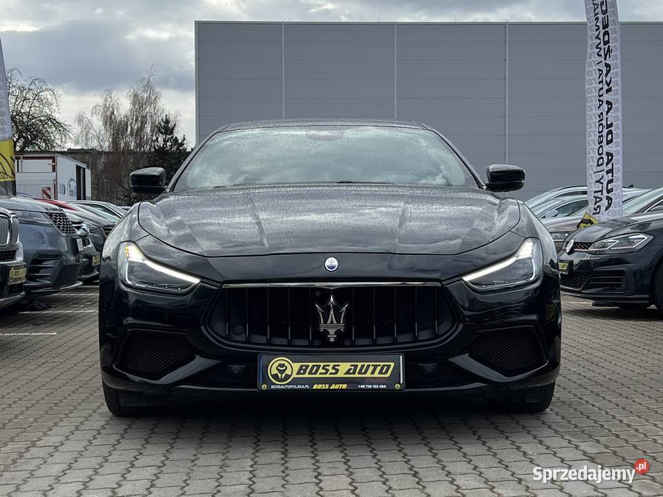 Maserati Ghibli GrandSport 2018 asystent pasa ruchu