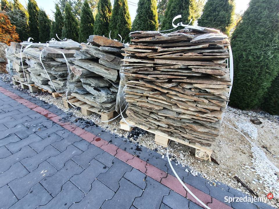 Łupek szarogłazowy elewacyjny 13 1t950 Busko-Zdrój sprzedam