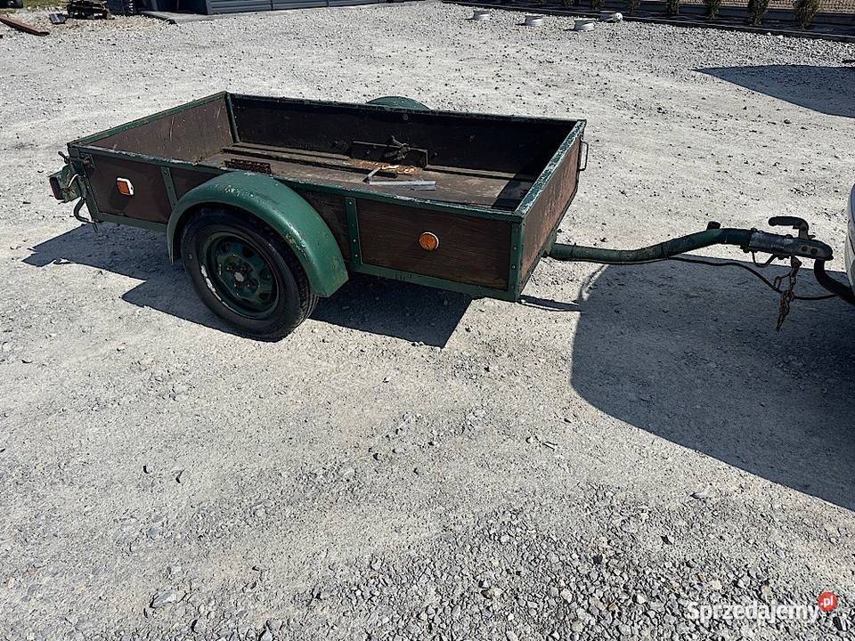 Przyczepka samochodowa quad Rok produkcji 2005 Mokra