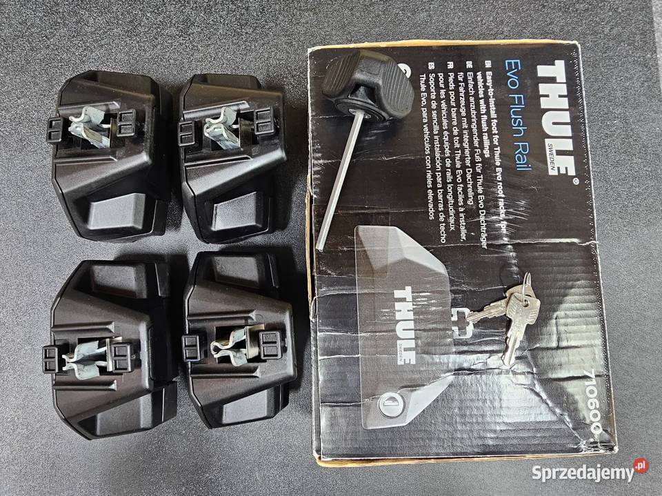 stopy Thule Evo Flush Rail 710600 Kit 186009 VW Piła
