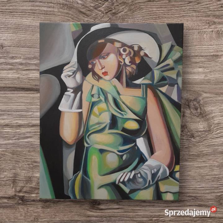 Tamara Łempicka Kobieta w kapeluszu Malarstwo Opole