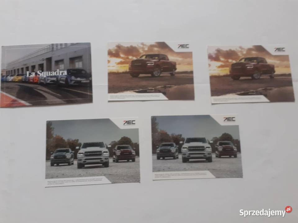 Pocztówki Dodge RAM Alpine Warszawa