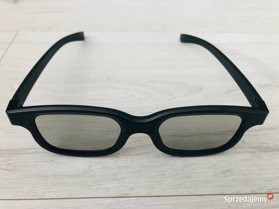 NOWE okulary 3D czarne kino uniwersalne łódzkie Łódź