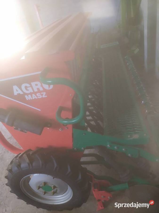 Sprzedam siewnik AgroMasz SR270 27m Igła nieuszkodzony lubelskie Końskowola