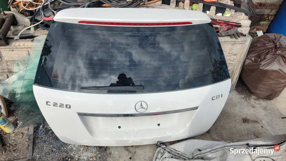 Elektryczna klapa bagażnika kompletna Mercedes wielkopolskie Książ Wielkopolski sprzedam