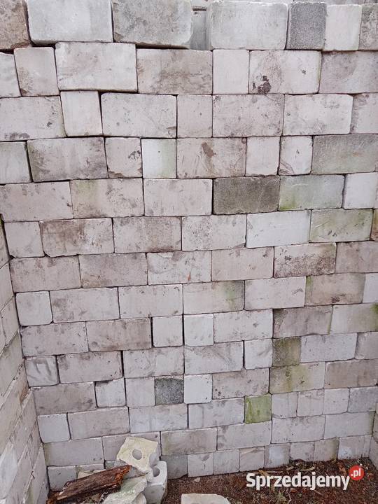 Cegła Biała rozbiórkowa silikatowa 24x13x12 Czernikówko