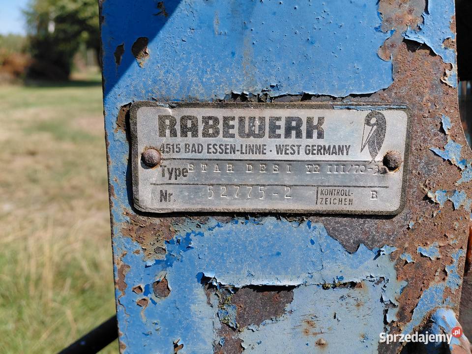 Pług obrotowy rabawerk 3 Wola Czaryska