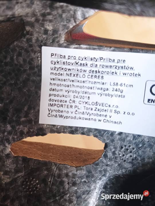 Kask rowerowy śląskie Bieruń sprzedam