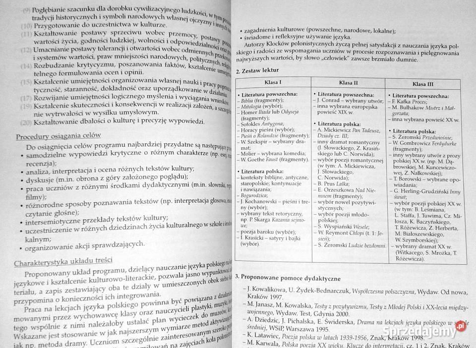 Program szkolny Klocki autonomiczne Katarzyna lubelskie