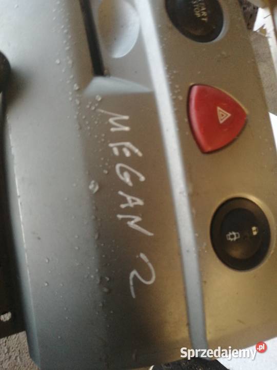 Panel Ramka Konsoli Renault Megane II 2 Pogorzelec