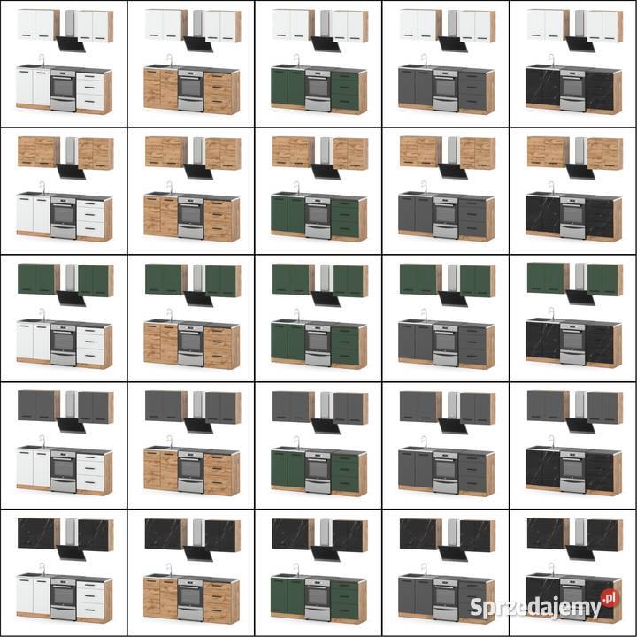 Kuchnia Modułowa Nowoczesna Z Blatem Mała 2m Elbląg