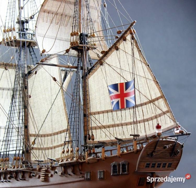 Statek model żaglowca żaglowiec Antyki, Sztuka, Kolekcje Bielsko-Biała
