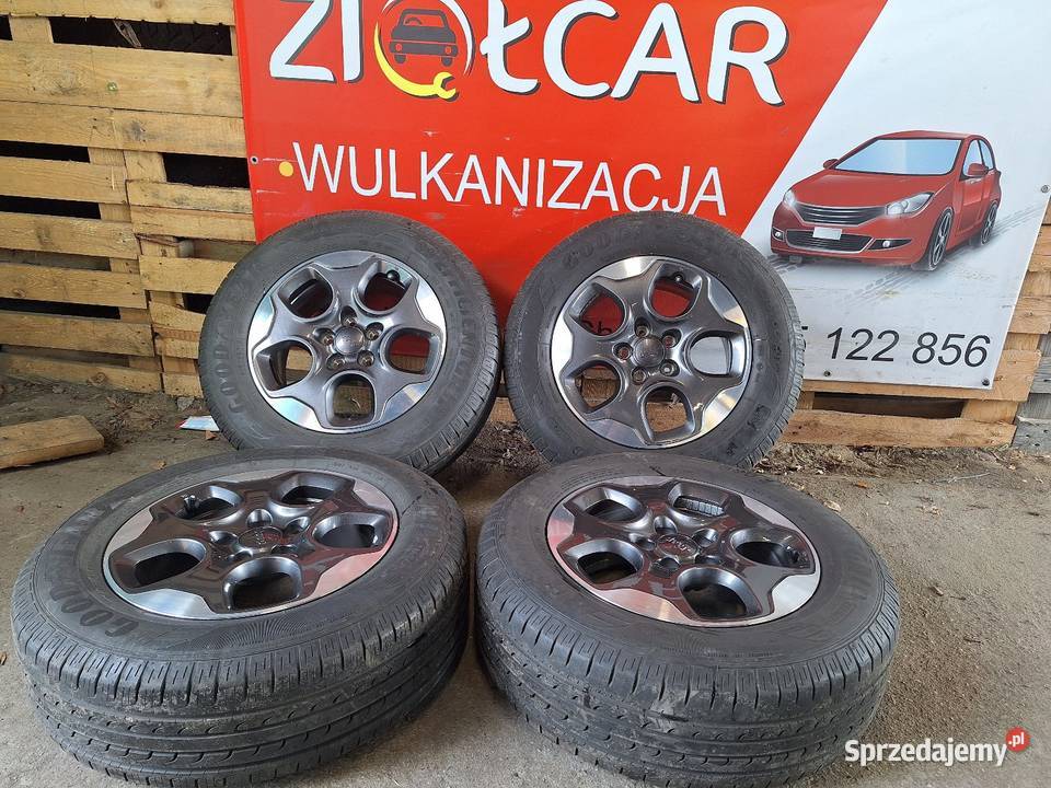 Alufelgi 5x110 16 ET40 JEEP Compass Renegade Choceń