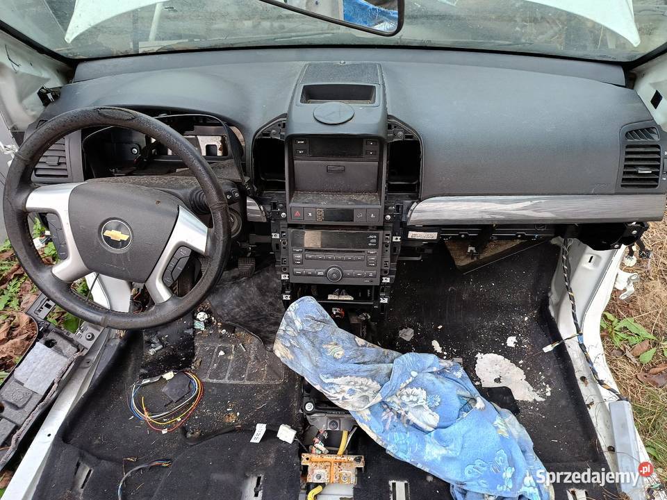 Deska chevrolet captiva kokpit airbag komplet