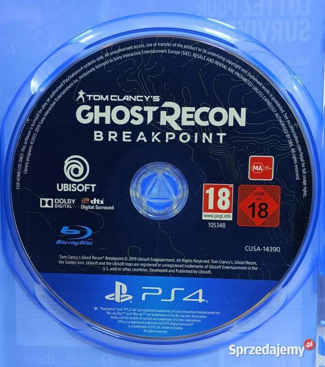 Gra 4 tom clnacys ghost recon breakpoint Elbląg
