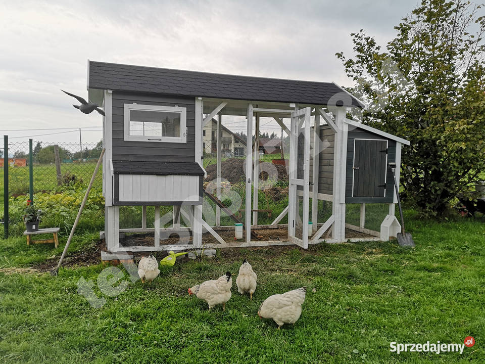 Drewniany kurnik ogrodowy Jodłownik