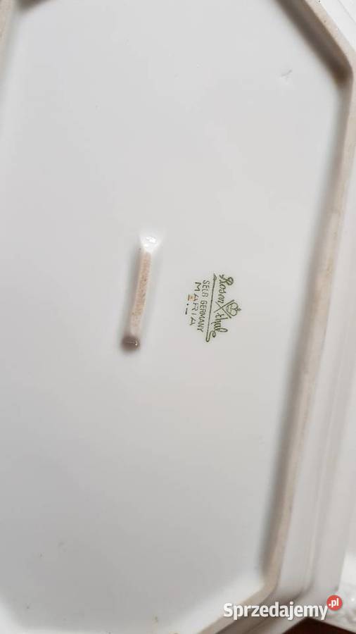 Filiżanka sosjerka patera dzbanek Biała Maria Orneta