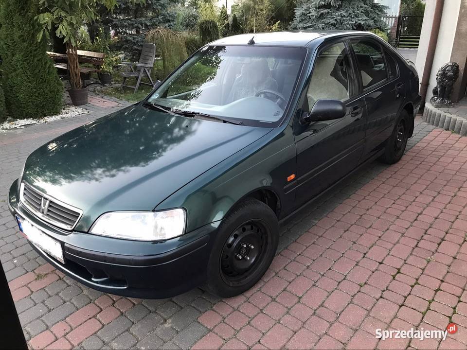 Honda Civic VI 14 gaz LPG fastback BAIKAL GREEN Kutno