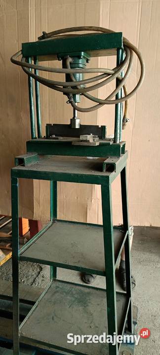 Zaginarka Hydrauliczna do blachy drutu 26 Przysieka