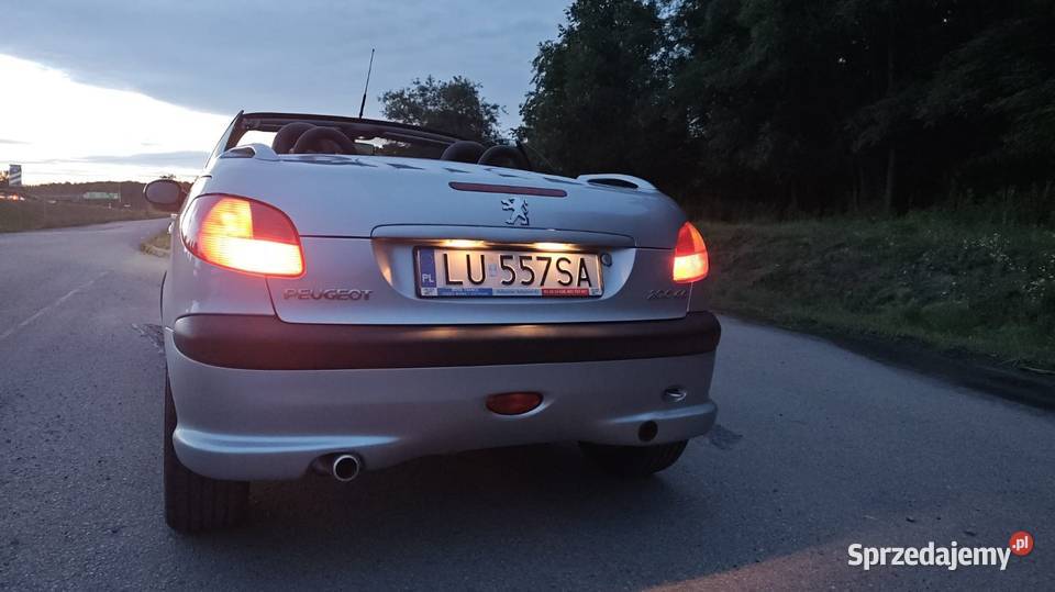 Peugeot 206cc 20 lpg sprowadzony