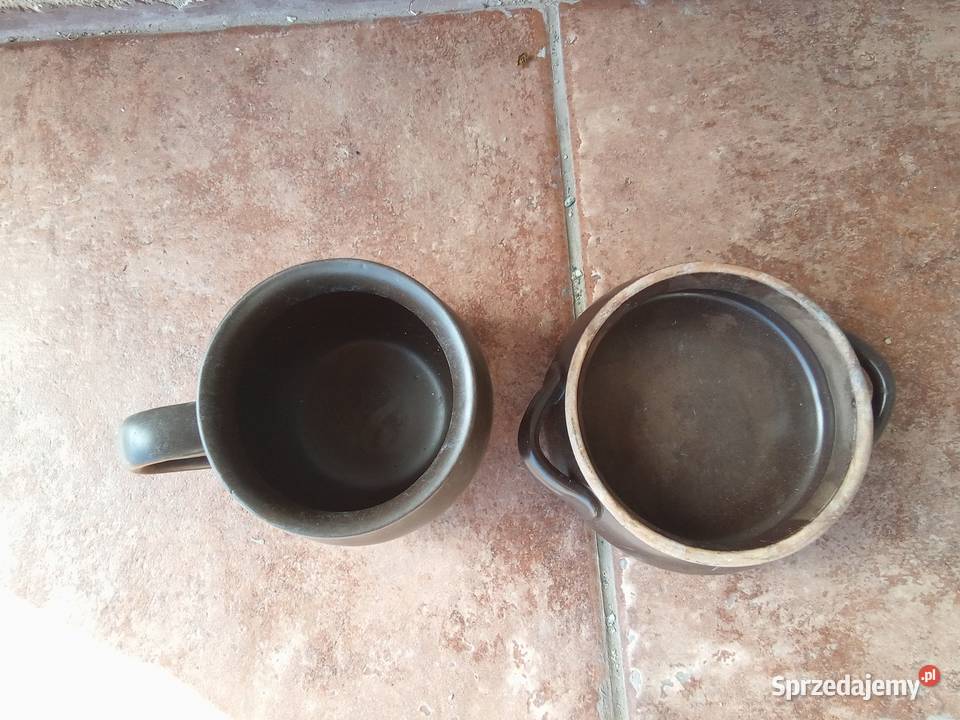 Ceramiczne naczynia kubek miseczka vintage Porcelana i szkło mazowieckie Grójec