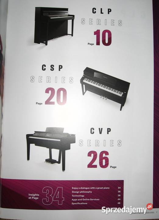 Yamaha Clavinova Digital Piano CLP CSP CVP Yamaha sprzedam