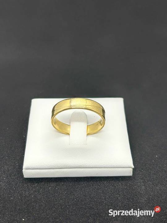 Złota Obrączka pr 585 595g Rozmiar 25 złoto Elbląg sprzedam