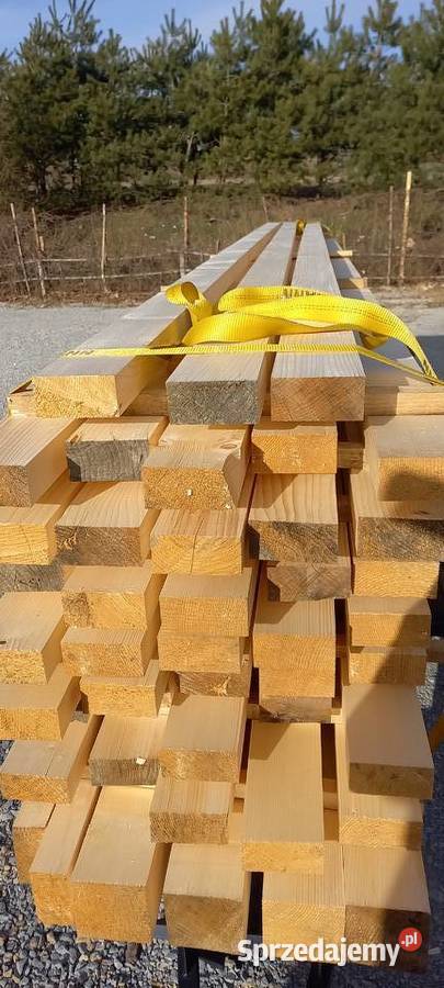 kantówka 5x10 drewno konstrukcyjne Materiały budowlane Błotnica Strzelecka sprzedam