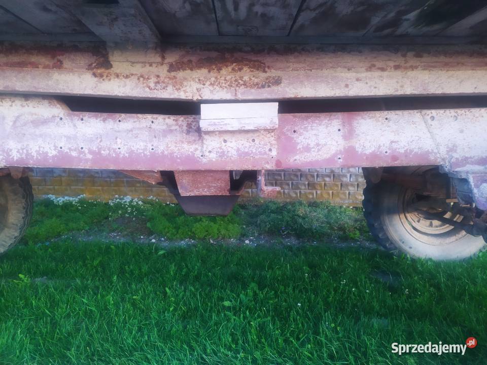 Przyczepa rolnicza wywrotka 3 strony Pniówek sprzedam