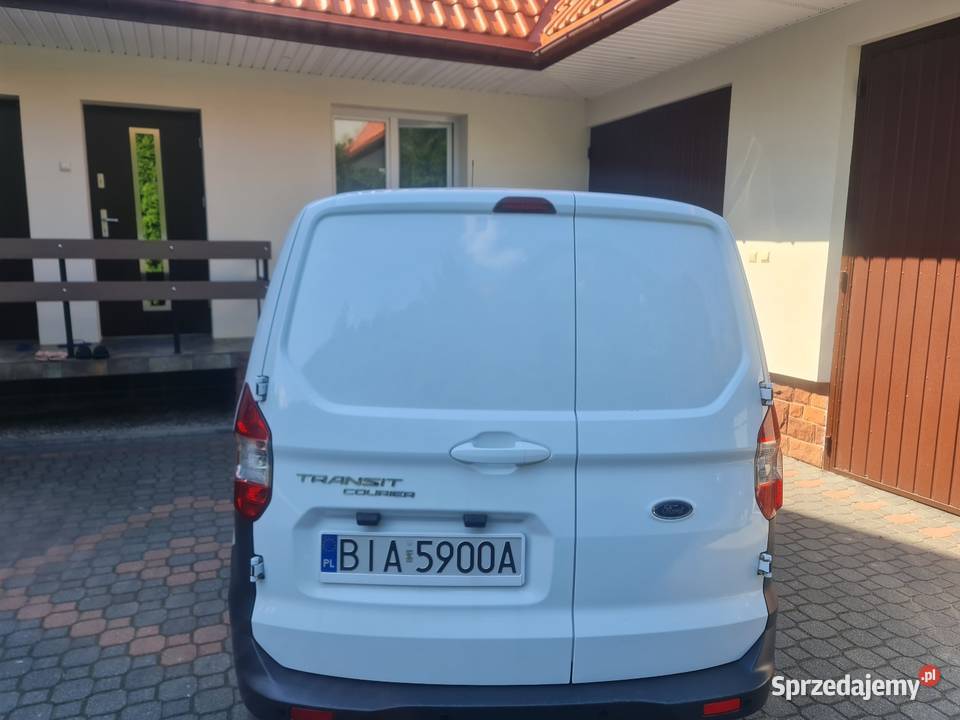 Ford Transit Courier 2017 10 ecoboost biały podlaskie