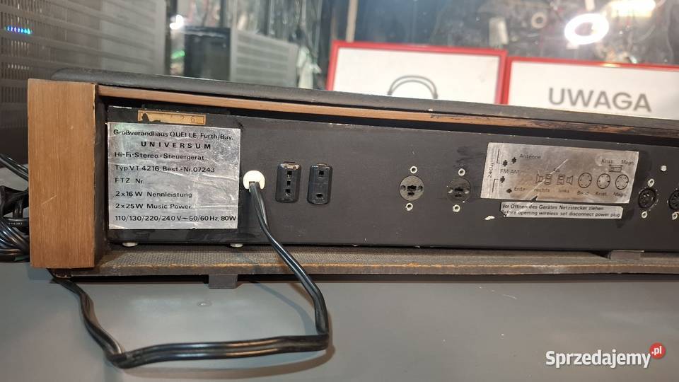 UNIVERSUM VT 4216 amplituner vintage radio Namysłów