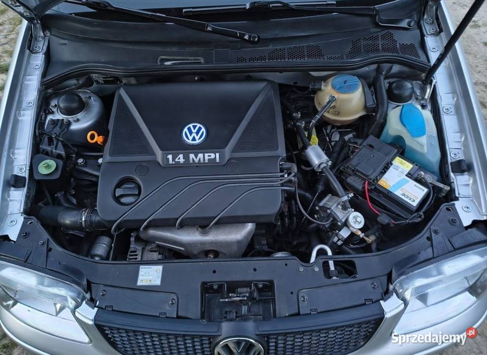 VW Polo 14 gaz Rok produkcji 2001 Skomielna Biała