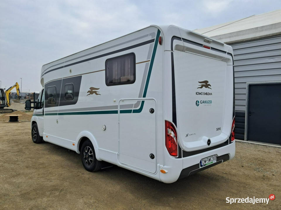 samochody kempingowe Laika kosmo 509 emblema Kampery Komorniki