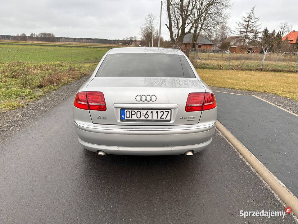 Audi A8 D3 42 TDI quattro 2007 393300km Popielów