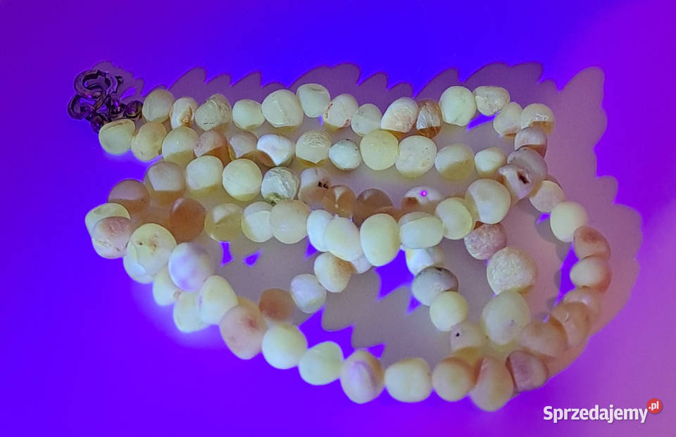 Korale z bursztynu bursztyn bałtycki baroczek Warszawa