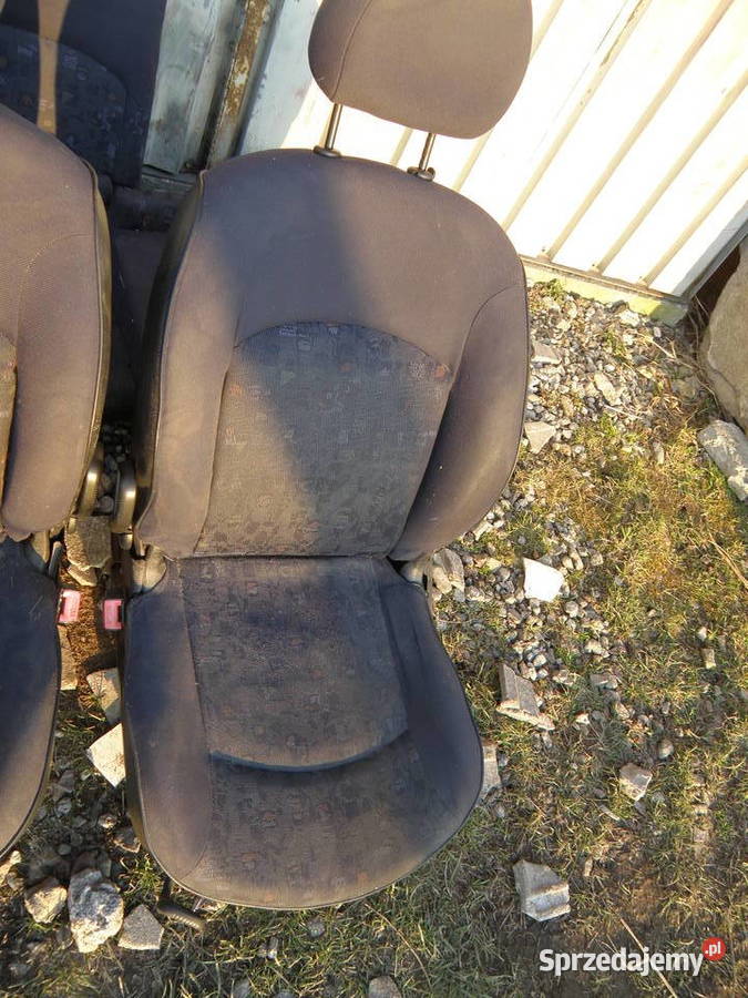 Fotel lewy kierowcy Peugeot 206 5 drzwi zielony