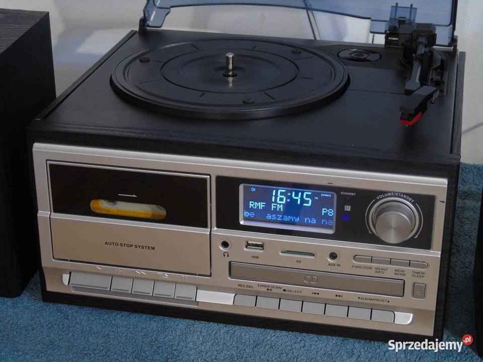 Gramofon z radiem RDS DAB CD USB mp3 i mag i kol podkarpackie Jasło