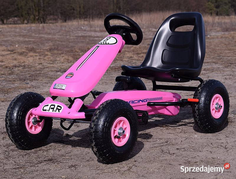 BAWIBUS pojazd GOKART NA PEDAŁY pompowane koła śląskie Myszków