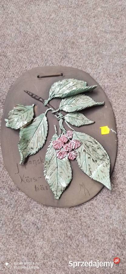 Kafel ceramiczny z gałązką
Japans Krs Br
Syg MA Gdańsk