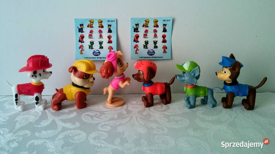 komplet psi patrol figurki spin master miami Giżycko