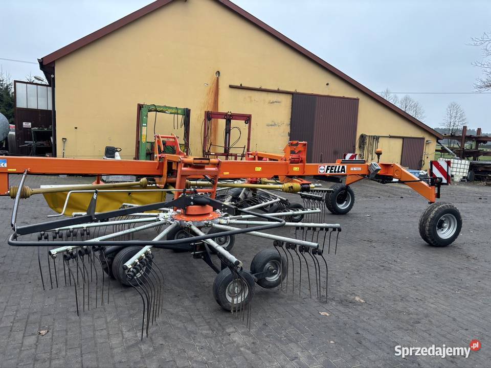 Fella ts 1603 zgrabiarka 2 karuzelowa do boku 1 Myszyniec