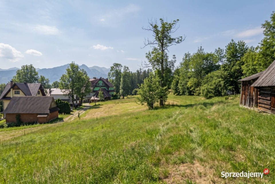 Działka budowlana z drogą Zwijacze Zakopane budowlana Sprzedaż