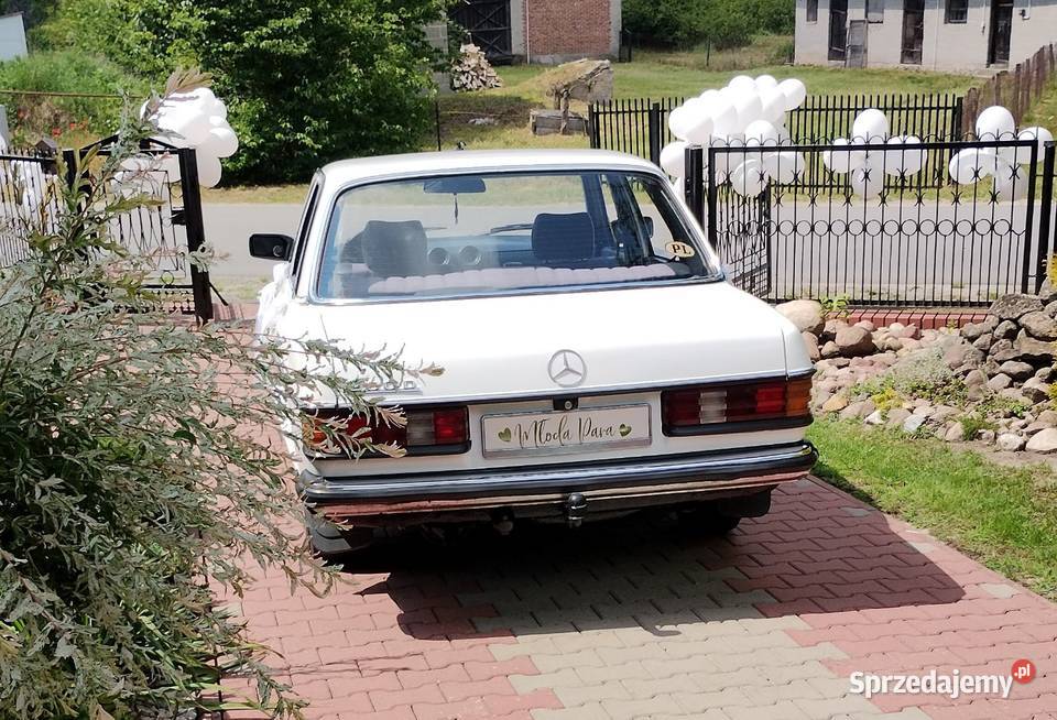 Auta do Ślubu Mercedes Benz Fiat 125p Łada Wynajem pojazdów lubelskie