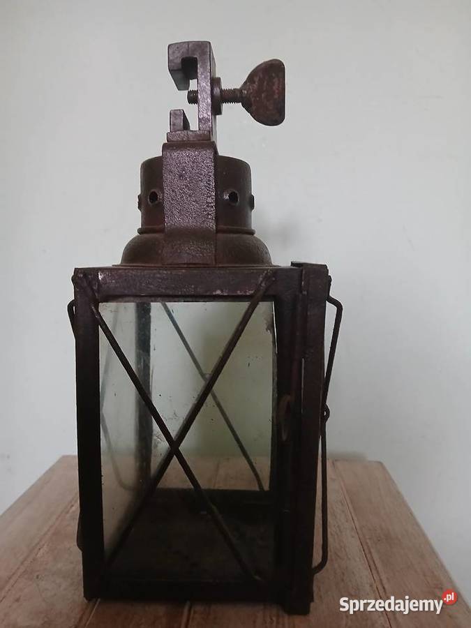 Stara lampa kolejowa małopolskie