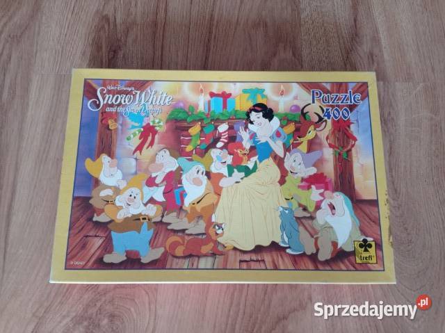 Trefl puzzle 400 Disney Królewna Śnieżka i Chorzów