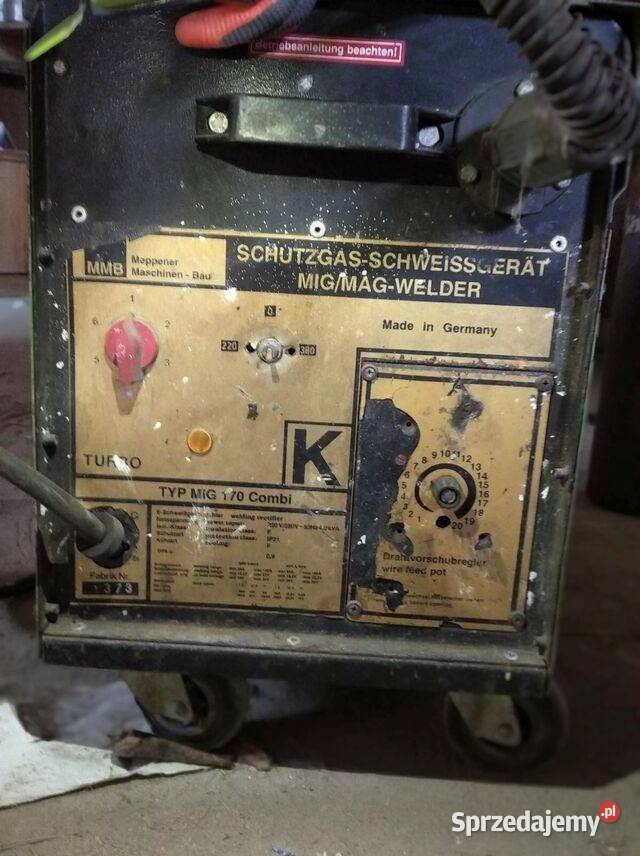 Spawarka 170 Kombi MIGMag Spawarki transformatorowe zachodniopomorskie Gryfino sprzedam