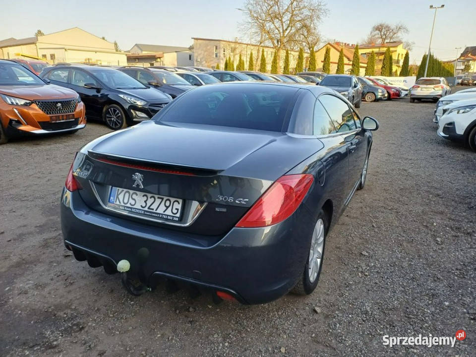 Peugeot 308 CC STYLE Navi Led 1 wl Alu Gwarancja małopolskie Chrzanów