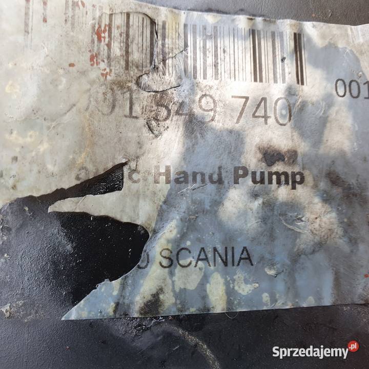 SCANIA POMPKA PODNOSZENIA KABINY PRZECHYŁU Bieleń