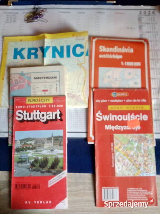 Plany miast mapy różne mazowieckie